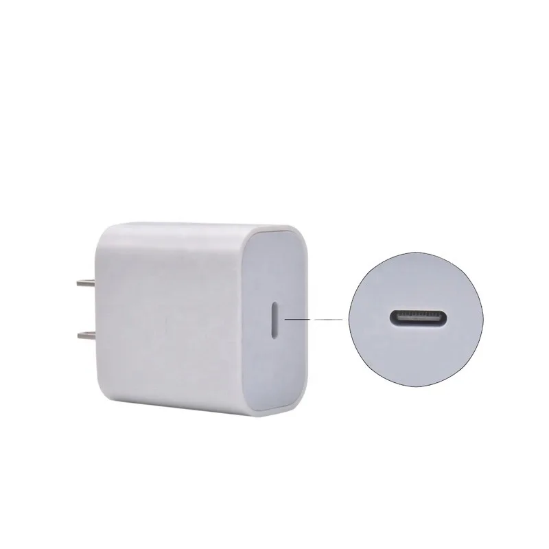 

Type-C PD 20W Charger Power Adapter Charger For Iphone 11 Pro Max Fast Charger UK For Apple, White