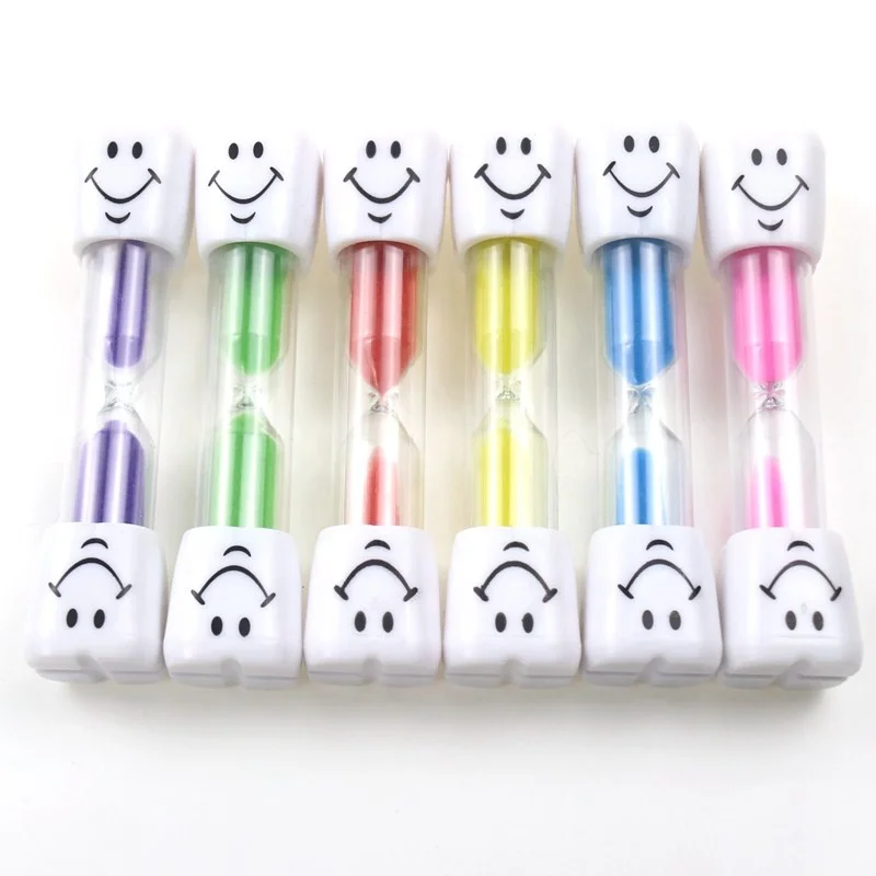 

Plastic Safe Cute Colorful Sand Timer Mini 1 2 3 Min Wholesale Hourglass For Children