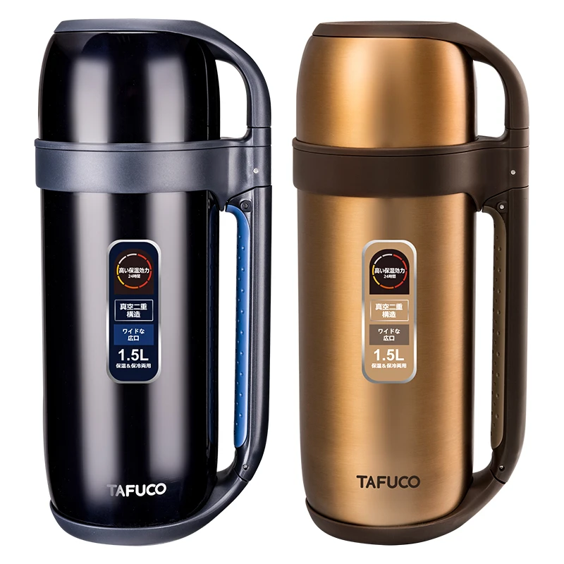 

Keep Hot 24 Hrs or Cold Double-Wall Insulated Thermal Stainless Steel Water Bottles