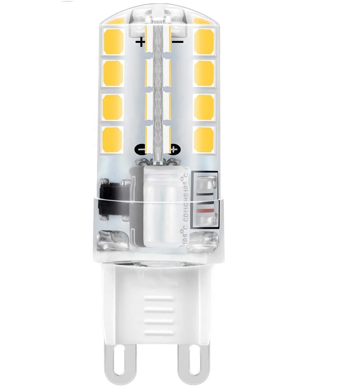 85-265V 3W 270lm flicker free Crystal lamp mini G9 led