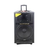 MBA 15 inch Big power dj bass speakers outdoor Active Stage Speaker karaoke audio with USB,SD,FM,Bluetooth,RC