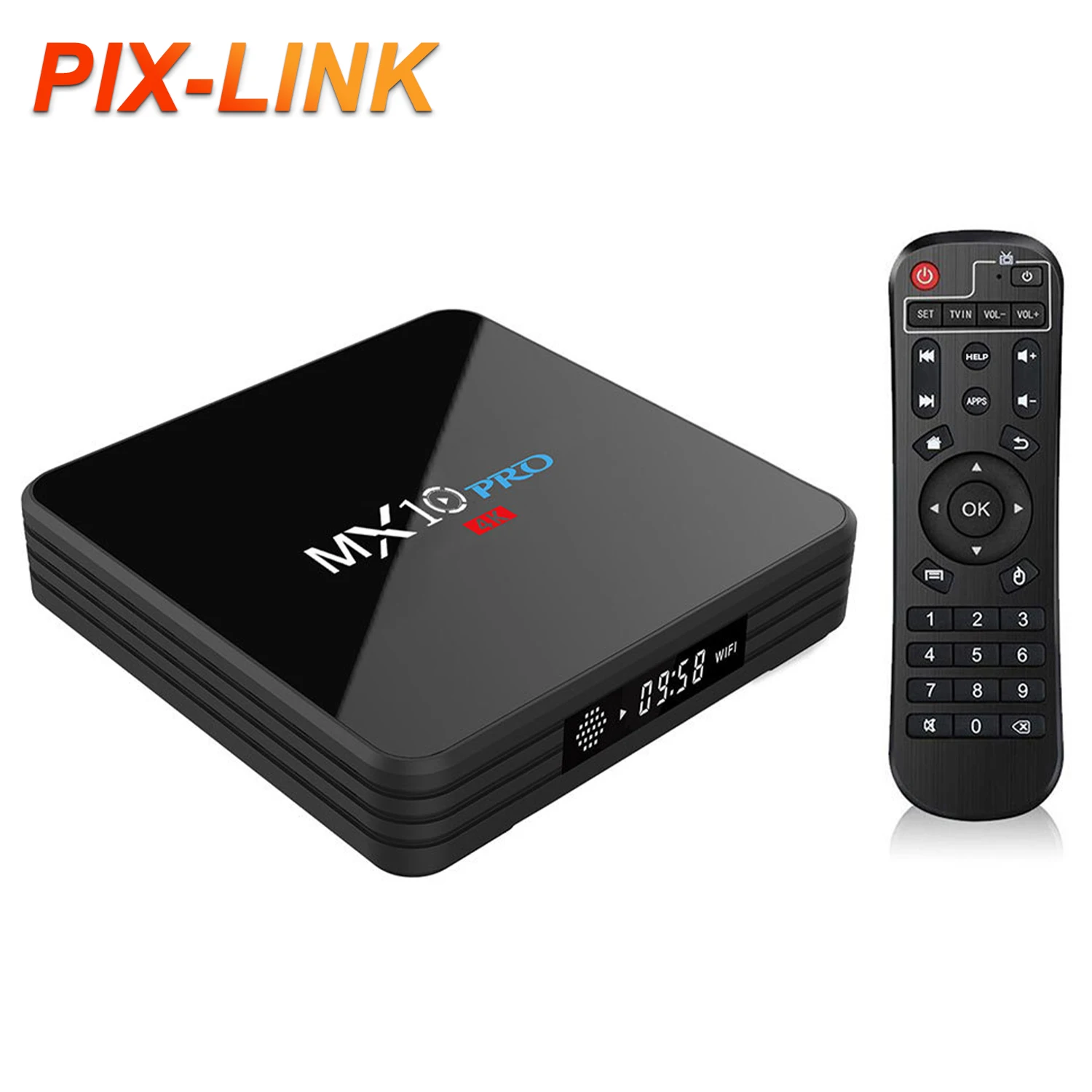 

4K*2K Quad Core Android Set Top WiFi Iptv Smart TV Box Set-top Box