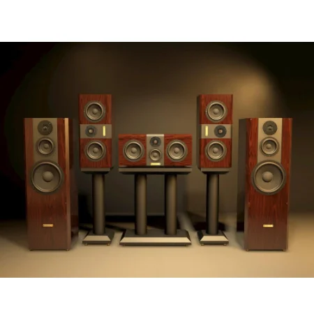 

DC153 DC133 HiFi hi-end speaker 5.1-channel HIFI Bookshelf Speaker Home Theater Series Centered Band Tweeter