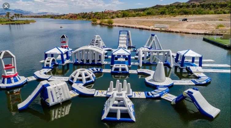 
Water Park Design Giant Aquapark Inflatable floating water sport for adult and kids 