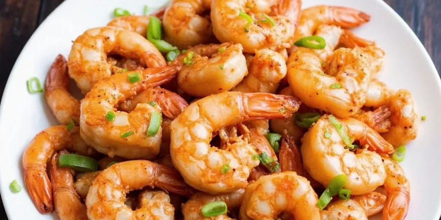 Marinating shrimp with advanced spice techniques.