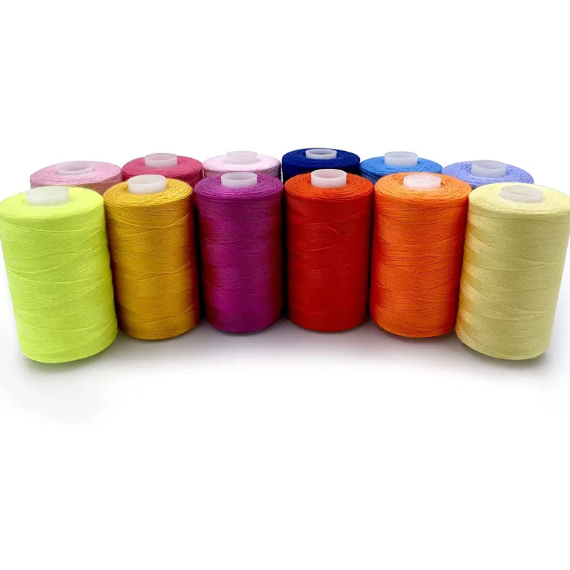 

High Speed 40s/2 Polyester Sewing Thread 100% Embroidery Polyester Jeans Sewing Thread, Customized