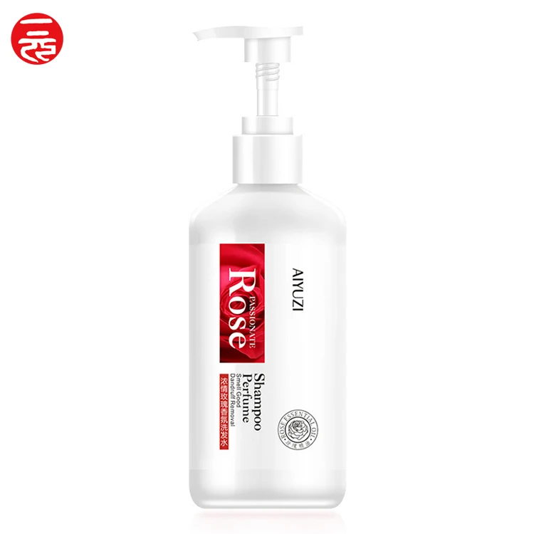 

300ml Moisturizing and nourishing rose perfume hair shampoo