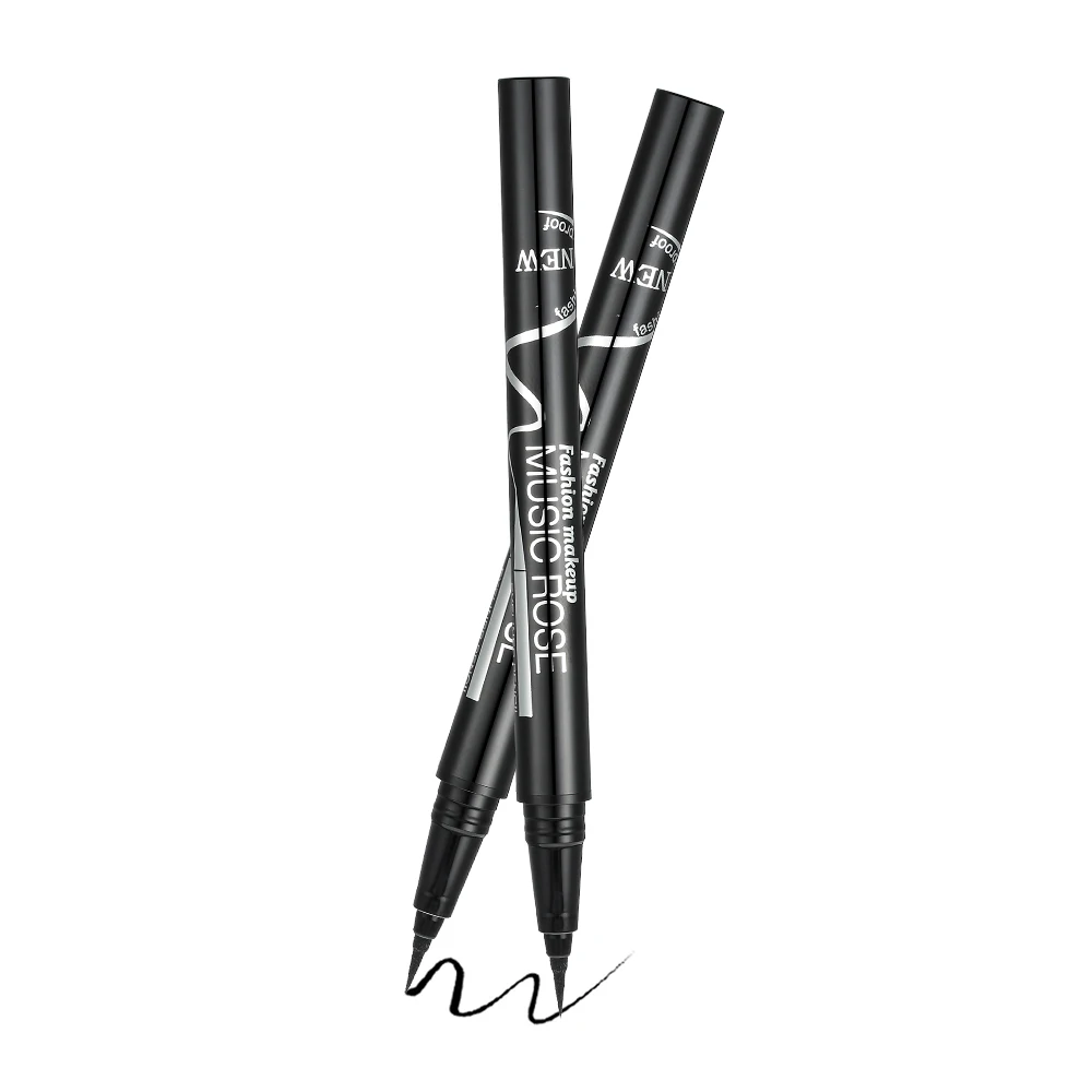 

Good quality waterproof sweatproof no blooming black liquid eyeliner