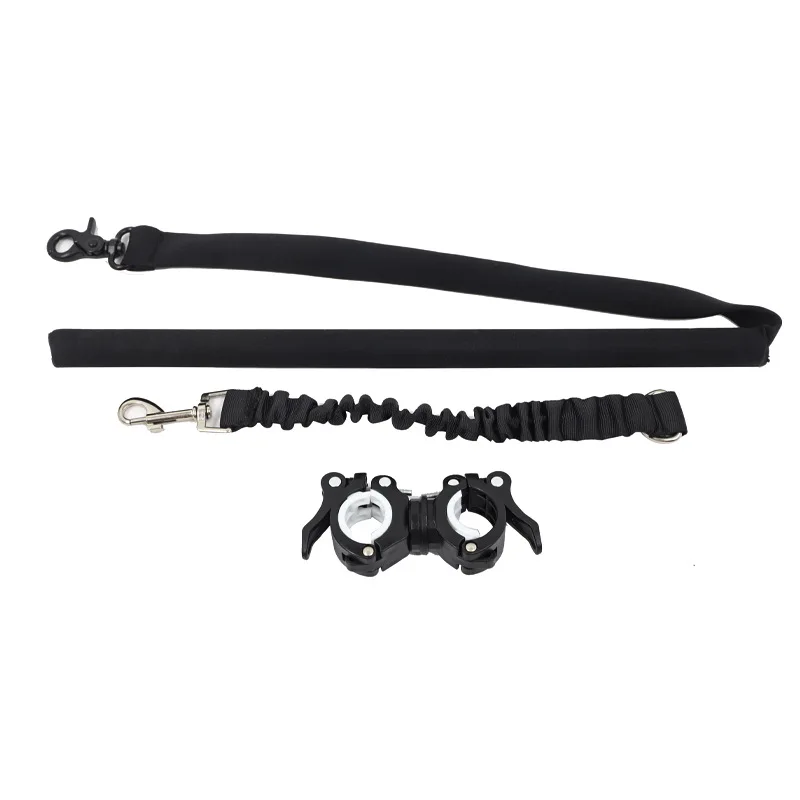 

Wholesale Metal chuck Removable bicycle Pet supplies and dog leash to ride a bike