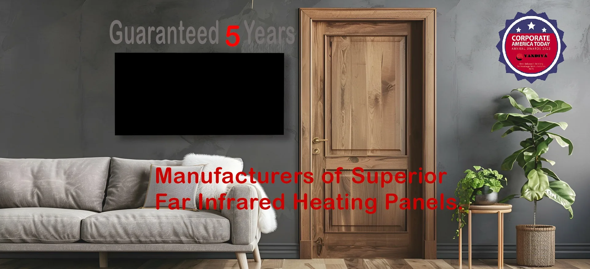 900watt Glass Infrared Heating Panel, Manufactured by Yandiya technology