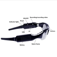 

Fashion new outdoor riding hiking sports glasses HD microphone smart camera sunglasses headset Bluetooth sunglasses
