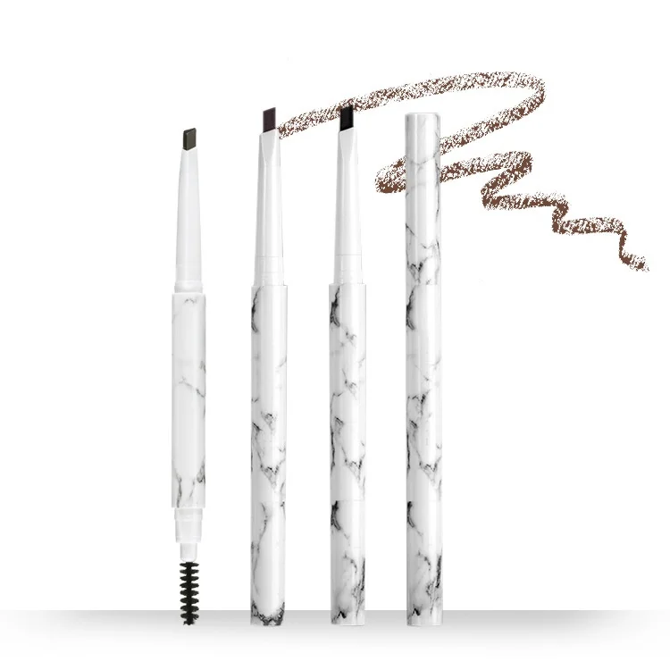 

High quality OEM no LOGO Marble Waterproof precision eyebrow brush lamination pen private label eyebrow pencils