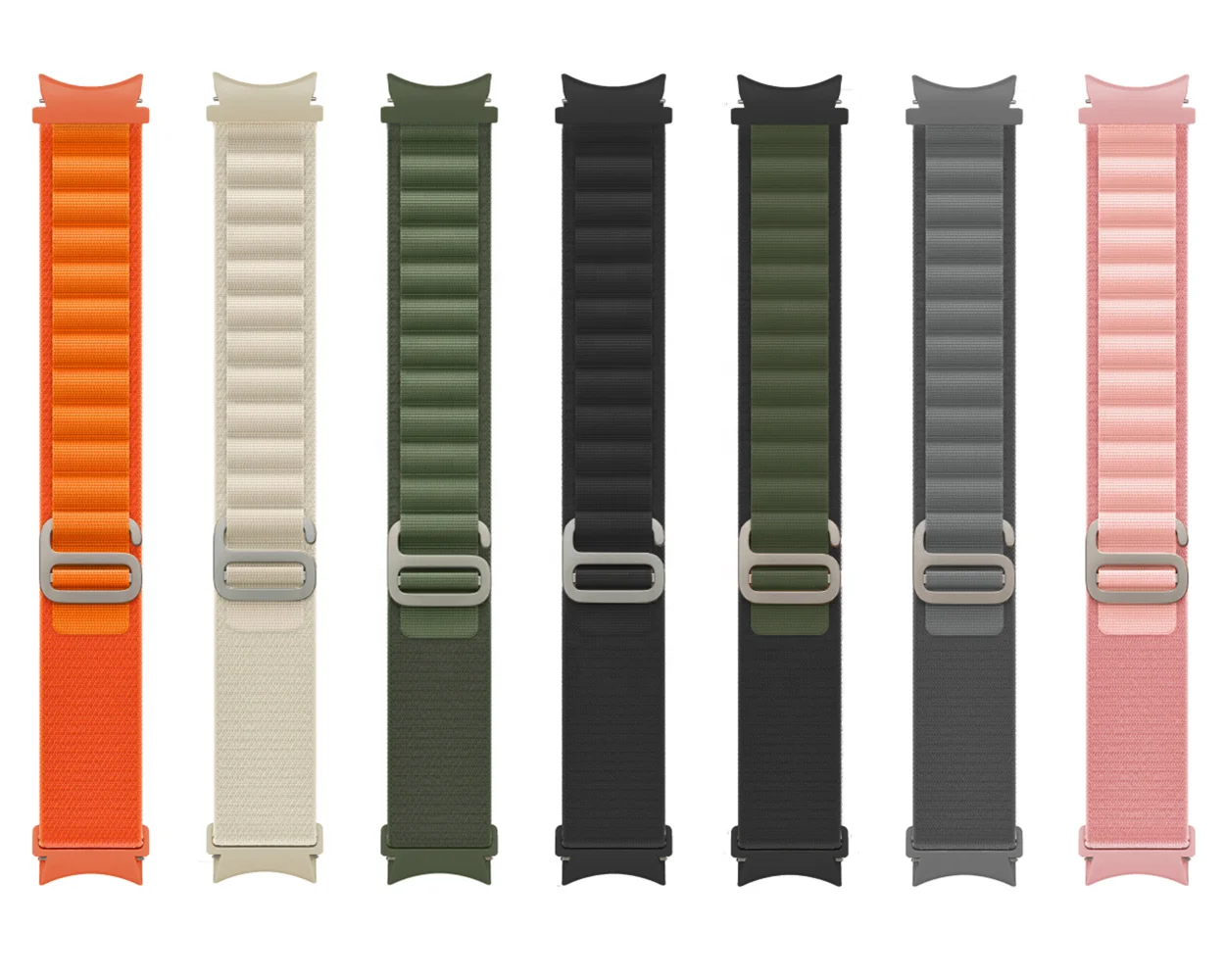 Nylon Watch Strap For Samsung Galaxy Watch 5 4 20mm Alpine Nylon Watch Band Bracelet