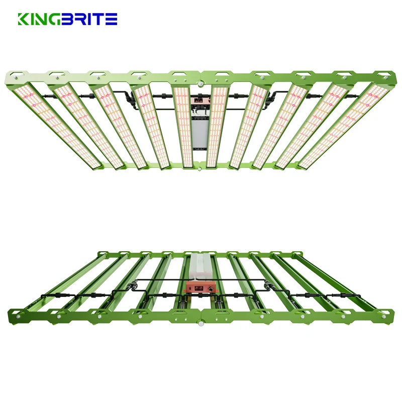 

Rotate Inward/Outward 1000W Samsung LM301H EVO Bar LED Grow Lamp 1000W 2.952umol/J By KingBrite LM301H EVO Led Grow Lights