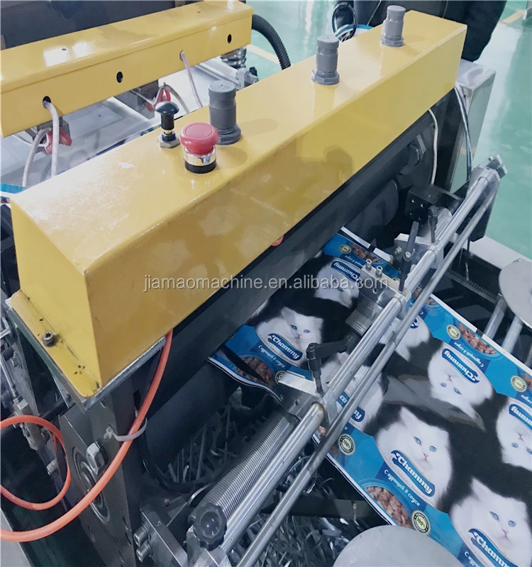 self close plastic bag making machine
