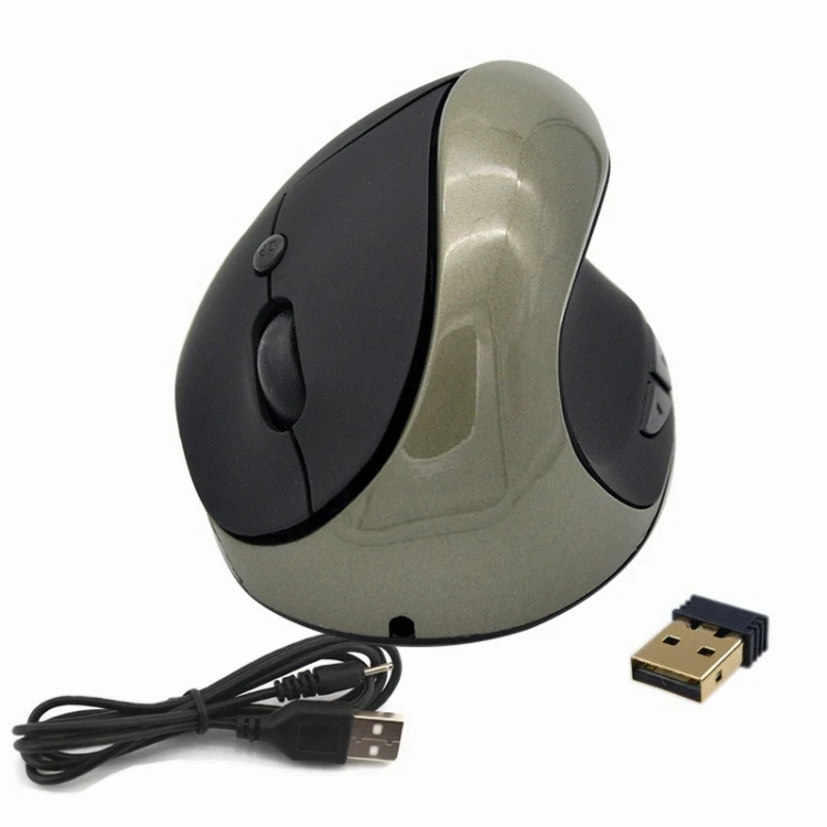 

Best 6 Keys Wireless Vertical Charging Mouse Ergonomic Vertical Optical Mouse