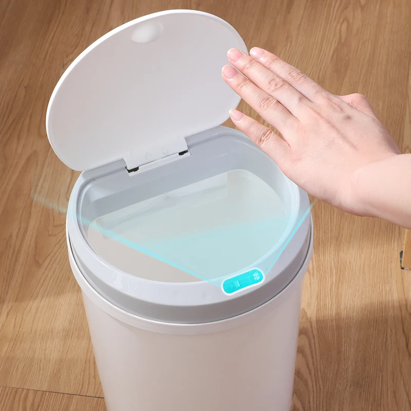 

Smart Trash Can Induction Electric Rubbish Bin Touchless Trash Can New For Home And Office