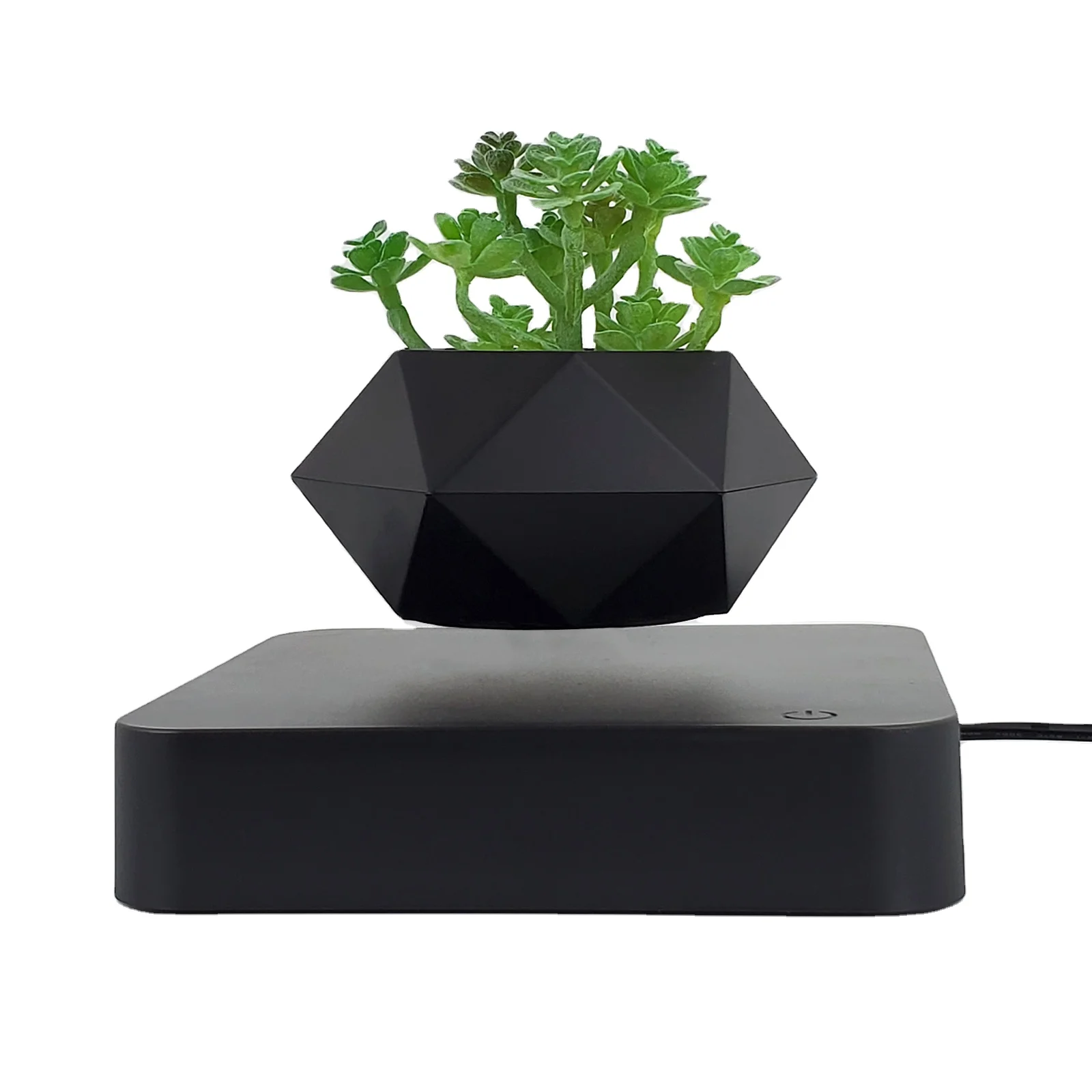 

HCNT Levitating Air Bonsai Pot Flower Pot Planters Magnetic Suspension Floating Plant Pot For Gifts
