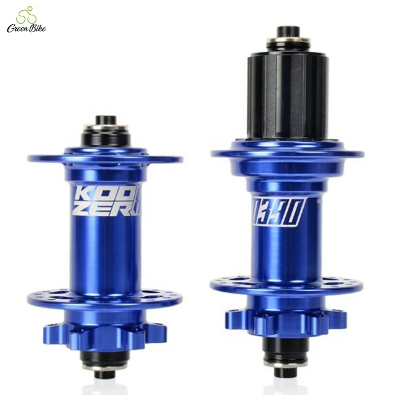 

2021 New Arrival Upgrade Koozer XM390 Mountain Bike Hub High Strength Aluminum Alloy Bike Hubs, Black red blue purple silver