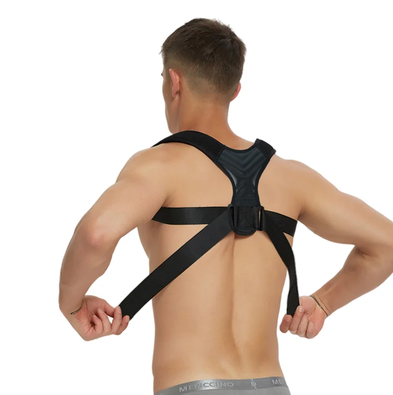 

Upper Back And Shoulders Support Brace Posture Corrector Belt, Balck, posture corrector