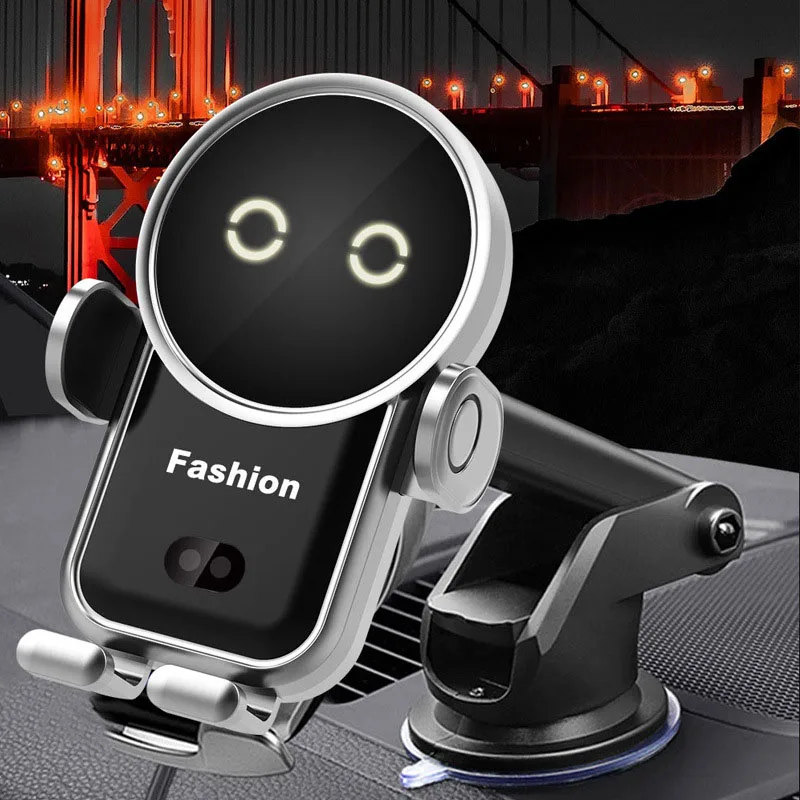 

Universal Air Outlet Fully Automatic Infrared Sensor 15W Mobile Phone Smart Wireless Fast Charger Car Mount Mobile Phone Holder