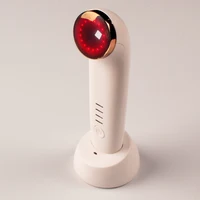 

Home Handheld Galvanic Portable Red and Blue LED Light Therapy Device Ultrasonic Facial Massager Anti Aging Infared Treatment