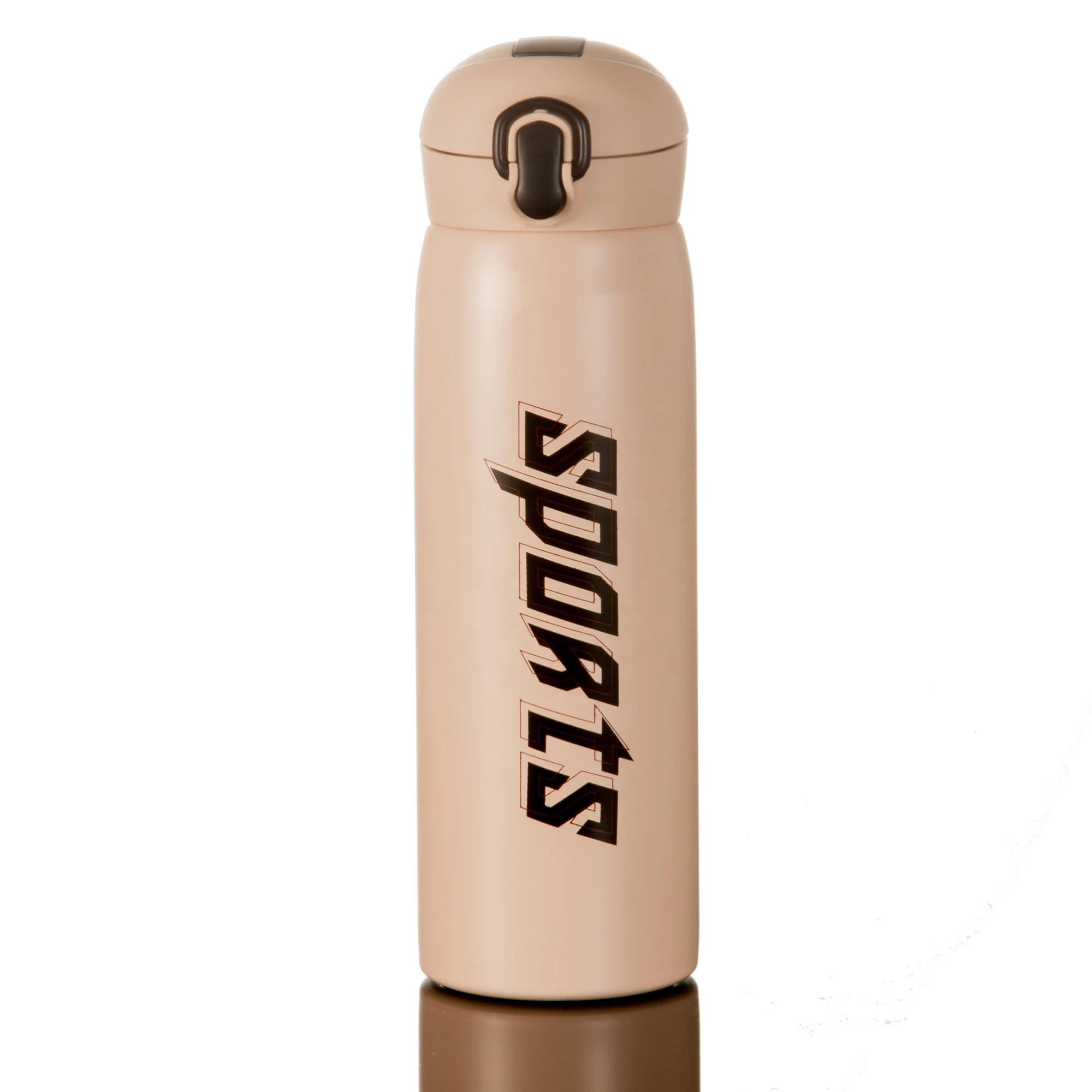 

Customized wholesale 304stainless steel insulated water cup vacuum flask thermos middle mouth water bottle, Customized colors acceptable