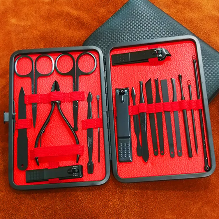 

Nail clippers beauty manicure tool set 8 /10 /15 /18pcs/ set of dead skin clippers pedicure manicure set