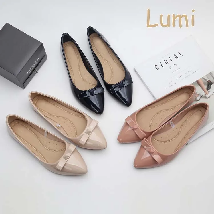 

Basic women flat pumps pointed toe shoes, As picture