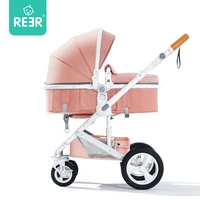 

Customized Luxury Compact Kids Pram Organizer Carriage Lightweight Wagon Stroller With Car Seat 3 In 1 Foldable Baby Strollers