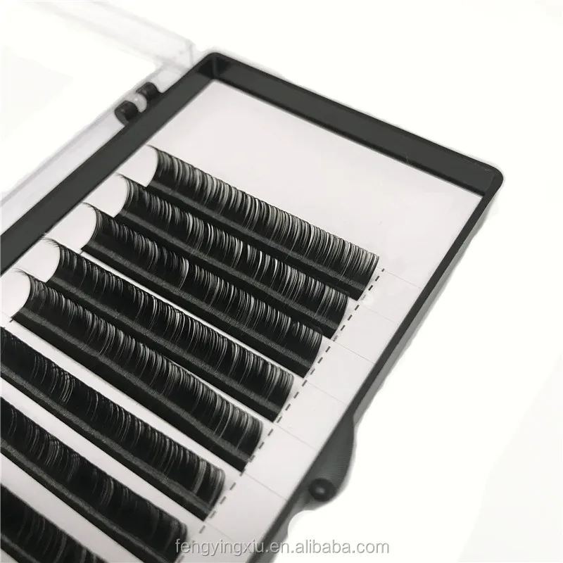 Cluster Eye Lashes Mink Tray Lash J, B, C, D curl - Eyelash Extension