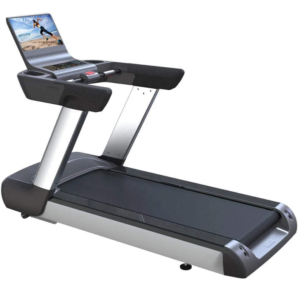 

Commercial Gym Fitness Equipment Electric Motorized Treadmill With USB TV TFT Touch Screen, Optional