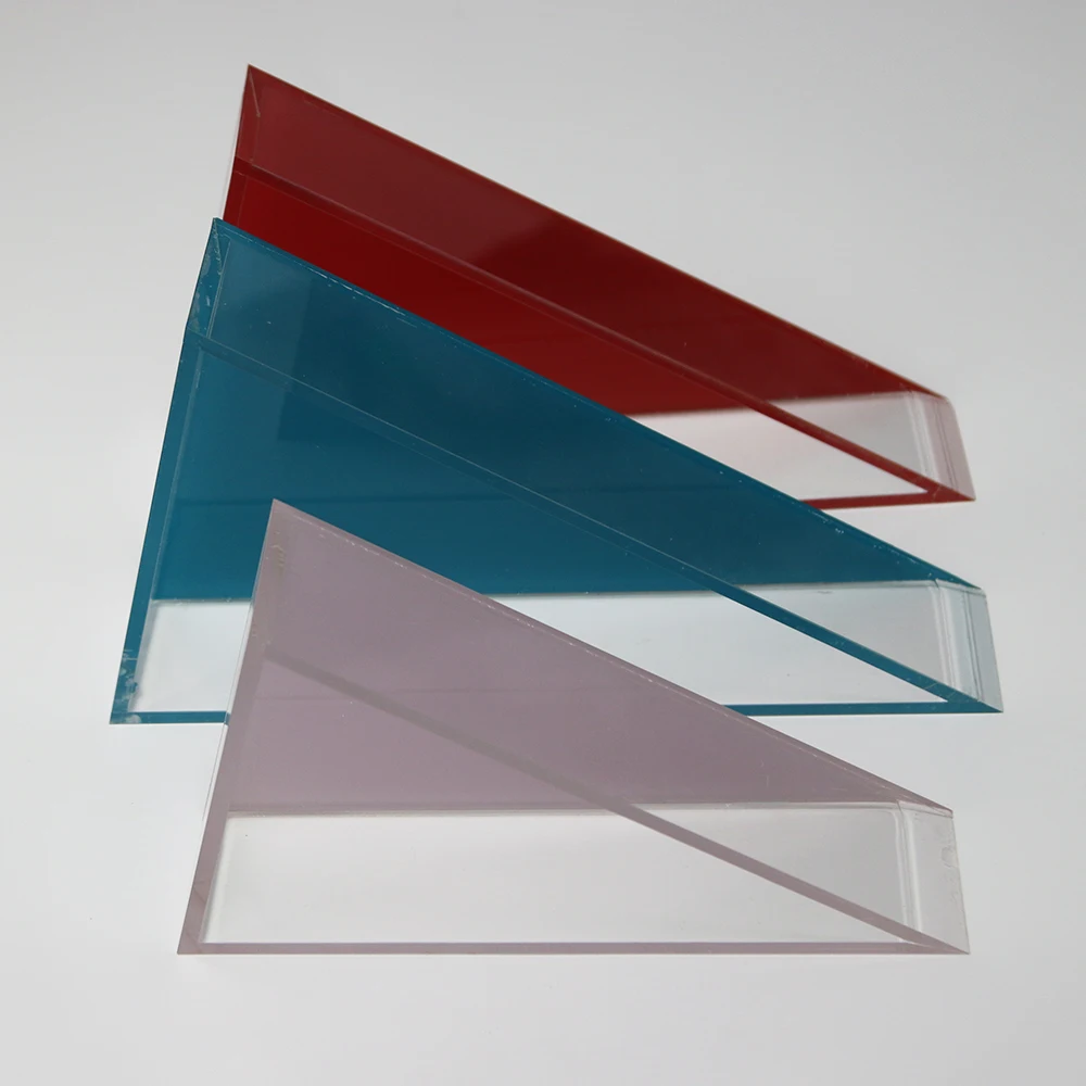 Restaurant Clear Rectangle Acrylic Tray With Removable Paper Slot