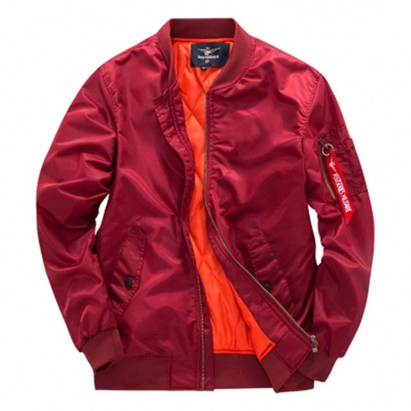 

Designer Winter Military Thick Baseball Men's Jackets Sports Casual Oversize Jackets Men's, Red/army green/black/blue