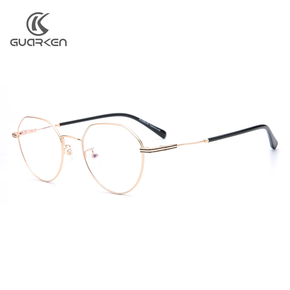 

Optical Frame Metal New Fashion Style Suitable For Various Face Shapes Clear Lens Eyewear Wholesale Metal Eyeglasses