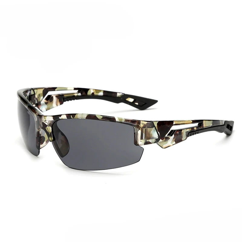 

2020 Fashion Camo Sunglasses Men Women Sport fishing Driving Sunglasses Brand Camouflage Frame unique eyewear accessories, As picture