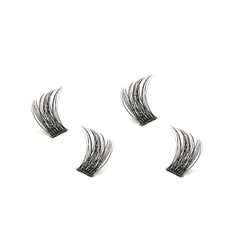 

Amazon Hot Brand full strip lashes extension pre cut diy segment Self lash Wisp extensions Kit