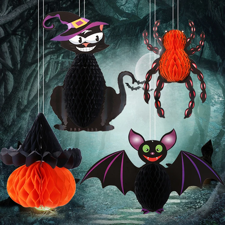 

Halloween Spider Bat Pendant halloween decoration outdoor, halloween ornament