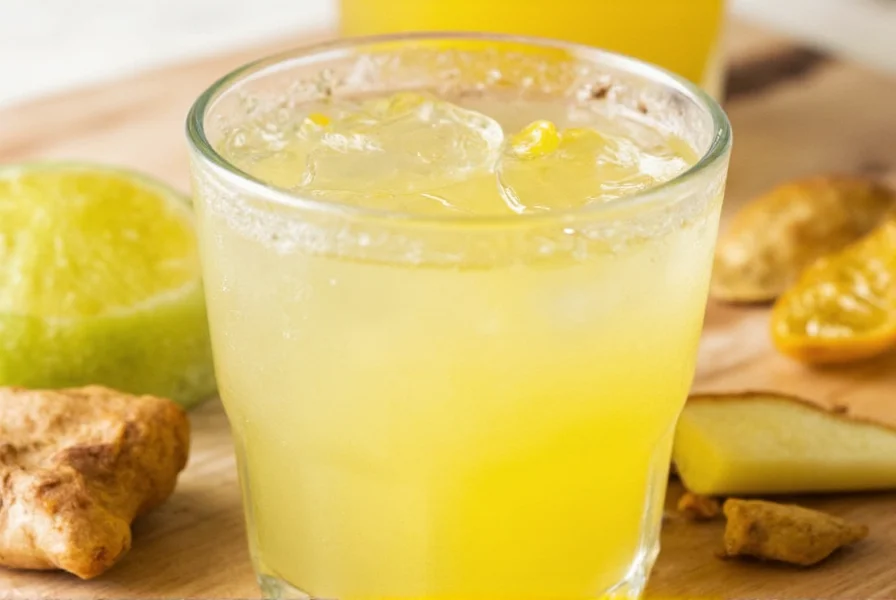 ginger lemon shots