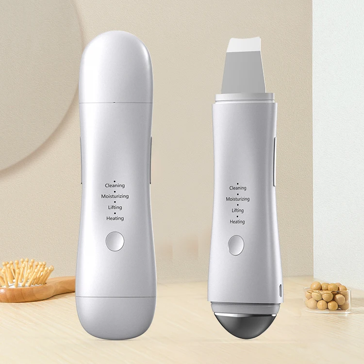 

Fashion Women beauty tool ultrasonic facial skin scrubber cleaner private label