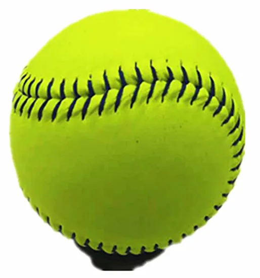 11 Inch 12 Inch Split Leather Polyurethane Core Softballs Raised Seam