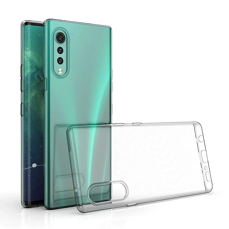 

Ultra Thin Transparent Phone Cases For LG Velvet K50 K40S K50S K20 2019 K42 K30 2019 K40 G8S ThinQ Style3 K51S K41S