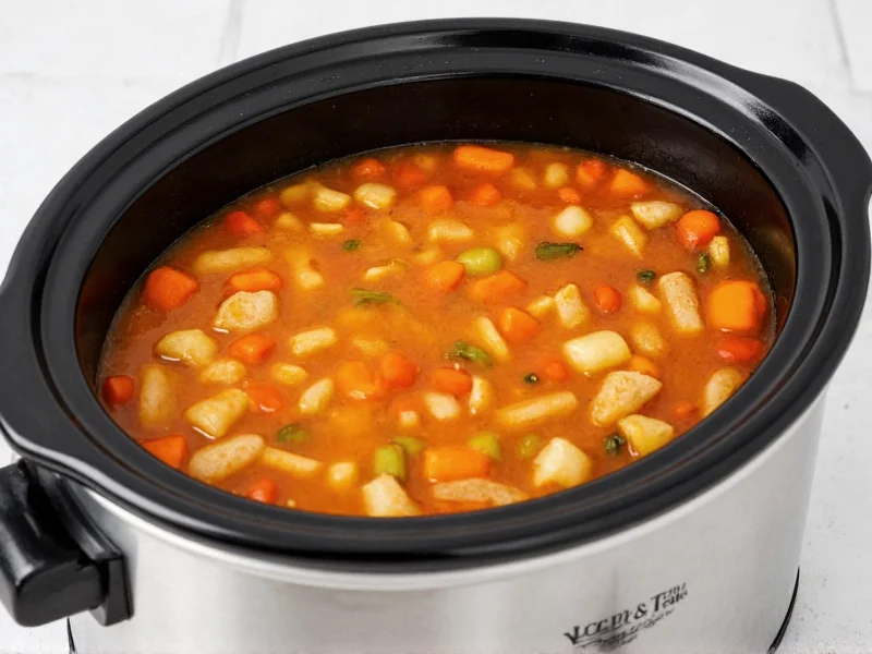 Perfect Vegetable Soup Crock Pot Recipe: Easy & Flavorful