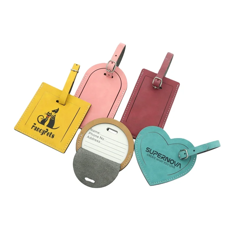 

New Arrival 2020 Blank Sublimation Imprinting Luggage Tag Custom Printed with your logo name tag, Multi color