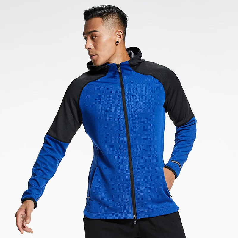 

Wholesale Custom Outdoor Men's Sports Hooded Jacket Casual Hiking Running Spring Jacket