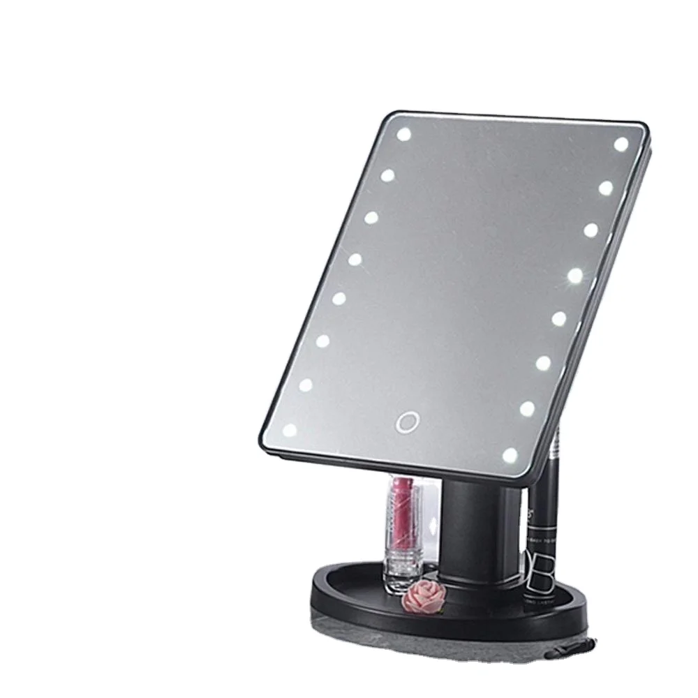 Amazon hot selling led lighted makeup mirror with lights factory direct