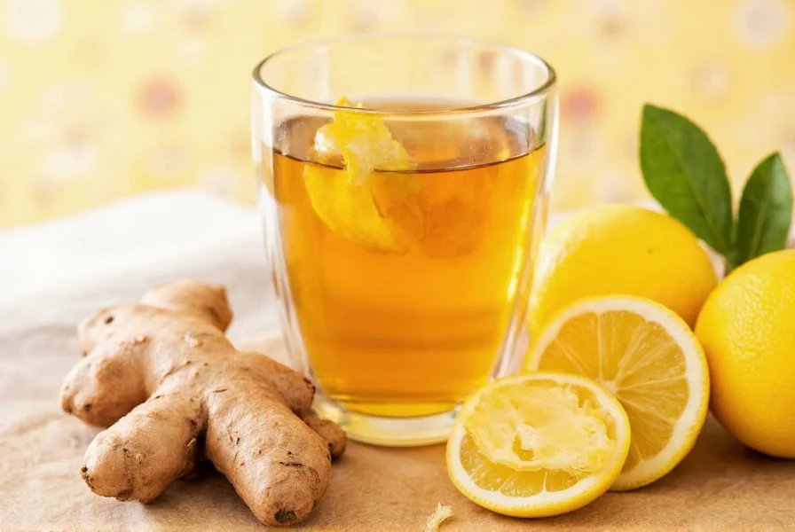 what is ginger root and lemon tea good for