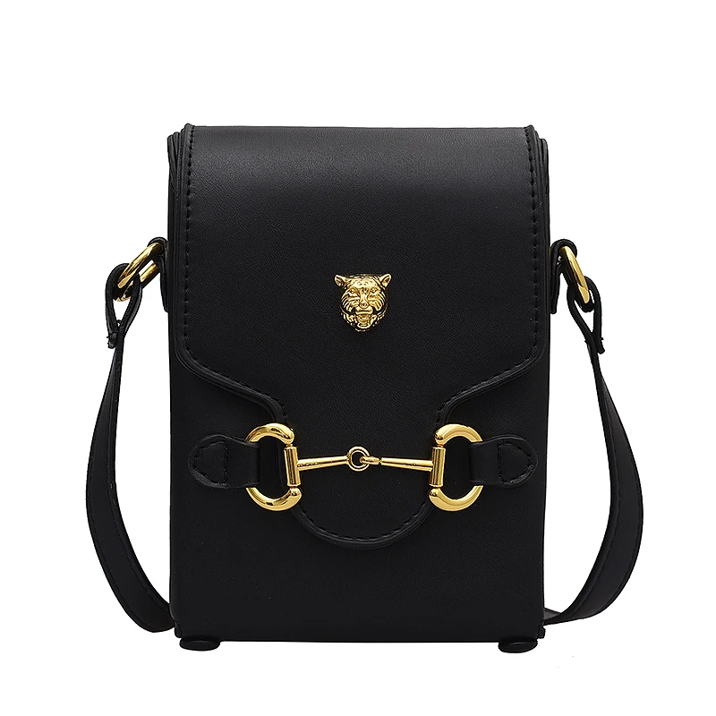 

Designer Scrub Leather Contrast Color Women Crossbody Bag Square Sling Bags Ladies Purses Handbag