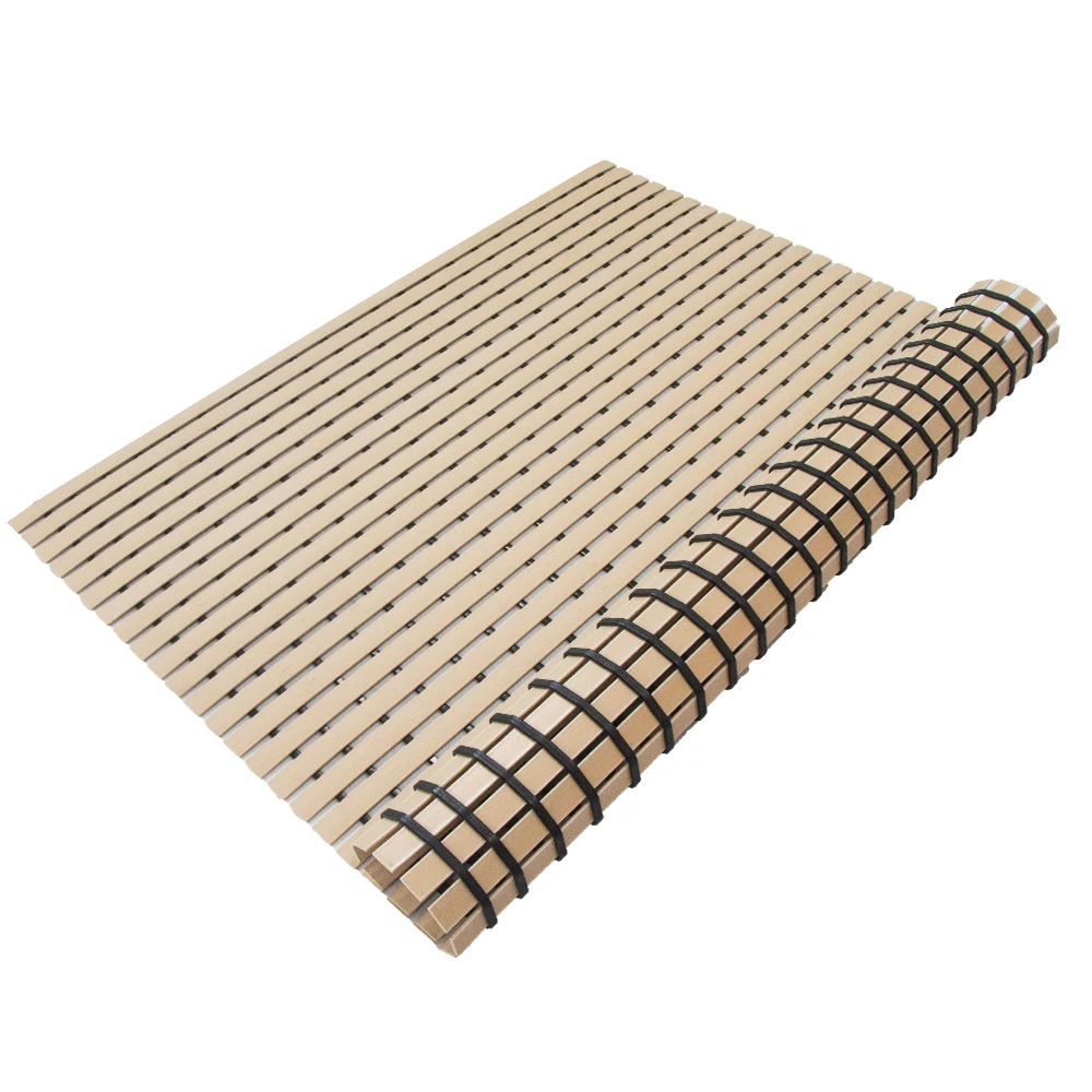 

Customized wholesale kitchen bathroom swimming pool anti slip hollow toilet PVC plastic floor mat