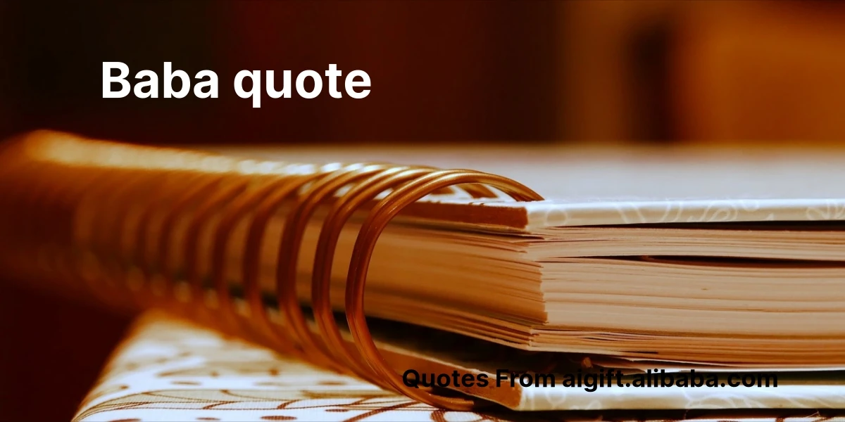 baba quote